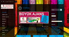 Desktop Screenshot of buyukajans.com