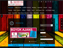 Tablet Screenshot of buyukajans.com